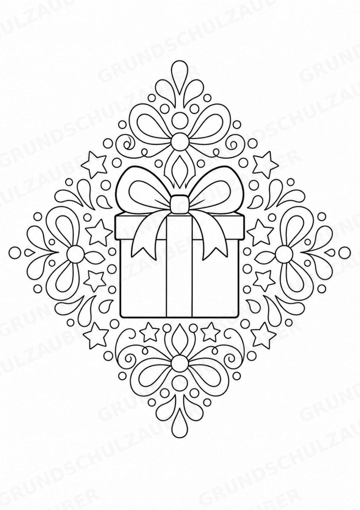 Geburtstag Mandalas Ausmalbilder – Feste und Feiertage – 15 Malvorlagen – Materialseite 3