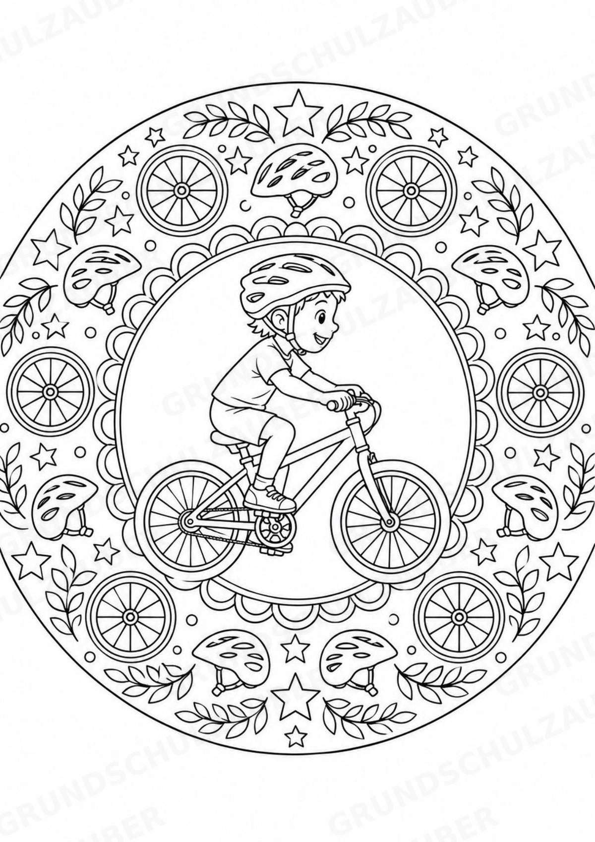 Olympische Spiele Mandalas Ausmalbilder – Sport – 15 Malvorlagen – Materialseite 5