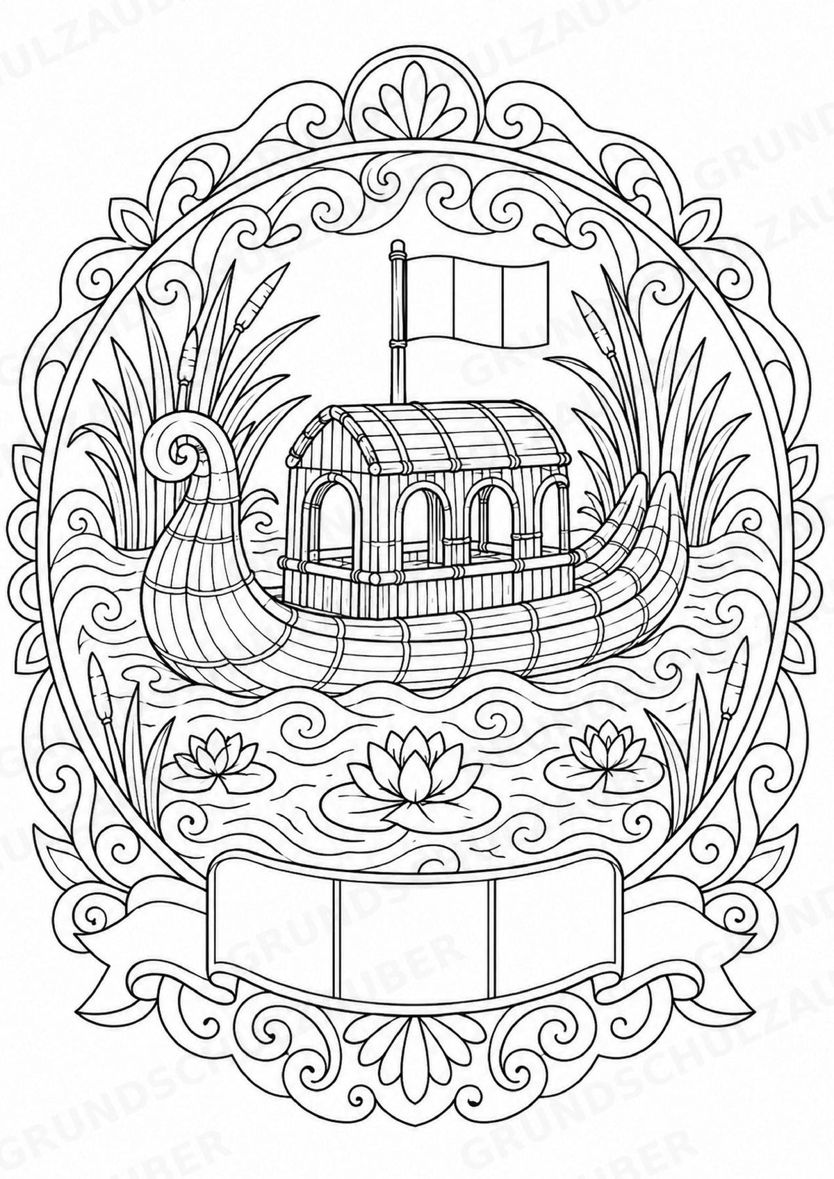 Peru Mandalas Ausmalbilder – Länder und Kulturen – 15 Malvorlagen – Materialseite 7