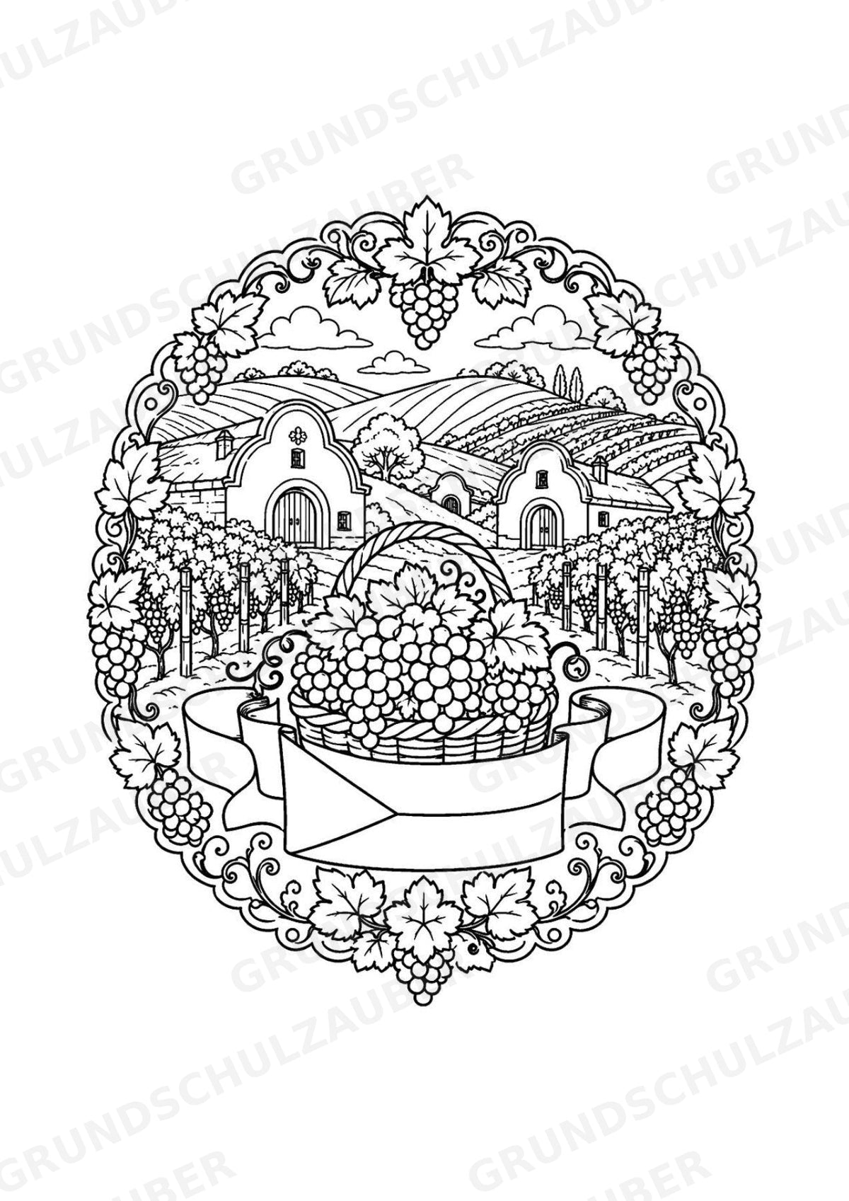 Tschechische Republik Mandalas Ausmalbilder – Länder und Kulturen – 15 Malvorlagen – Materialseite 11