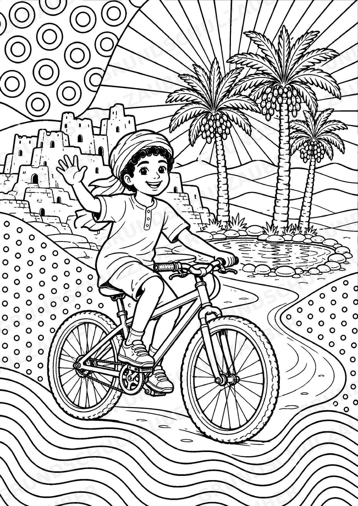 Ägypten POP Art Ausmalbilder 15 Malvorlagen – Materialseite 8