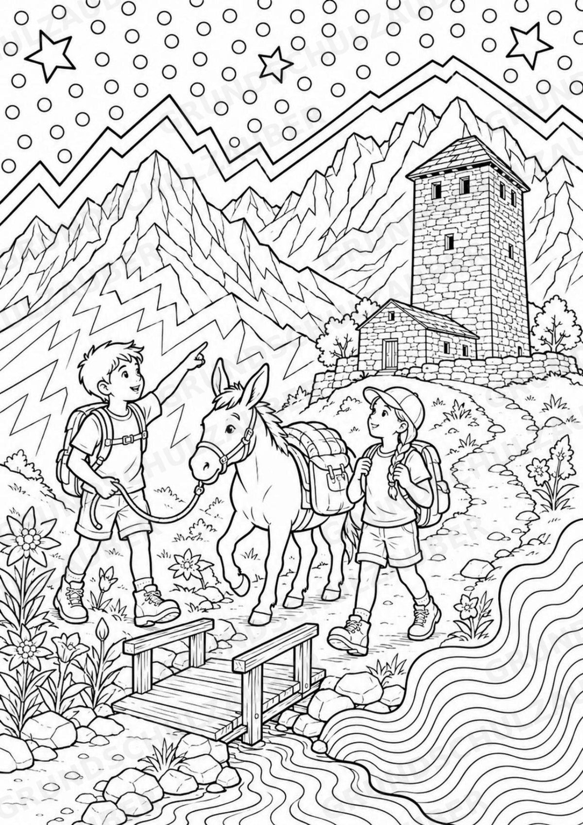 Albanien POP Art Ausmalbilder 15 Malvorlagen – Materialseite 4