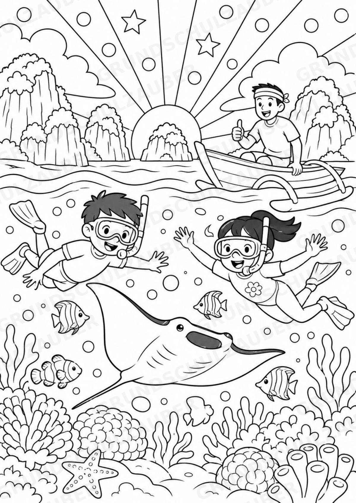 Indonesien POP Art Ausmalbilder 15 Malvorlagen – Materialseite 7