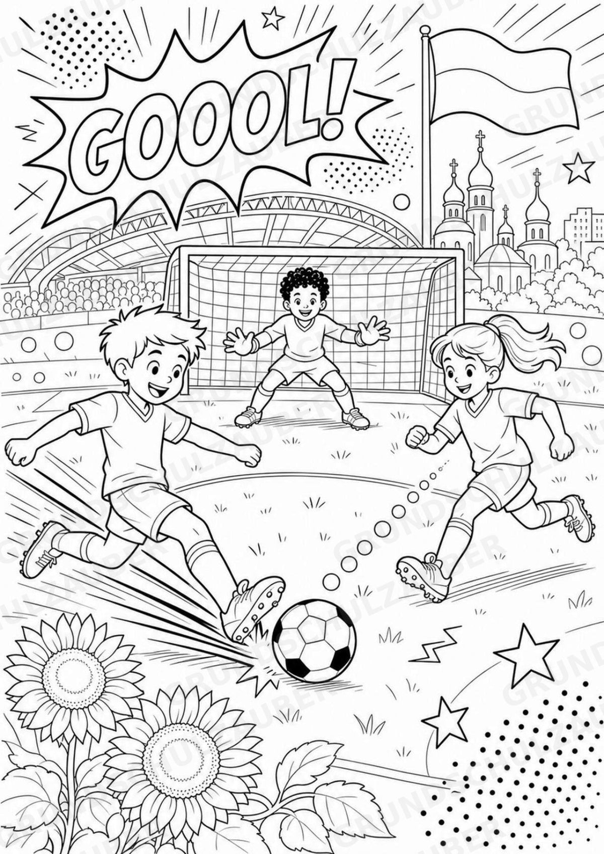 Ukraine POP Art Ausmalbilder 15 Malvorlagen – Materialseite 15