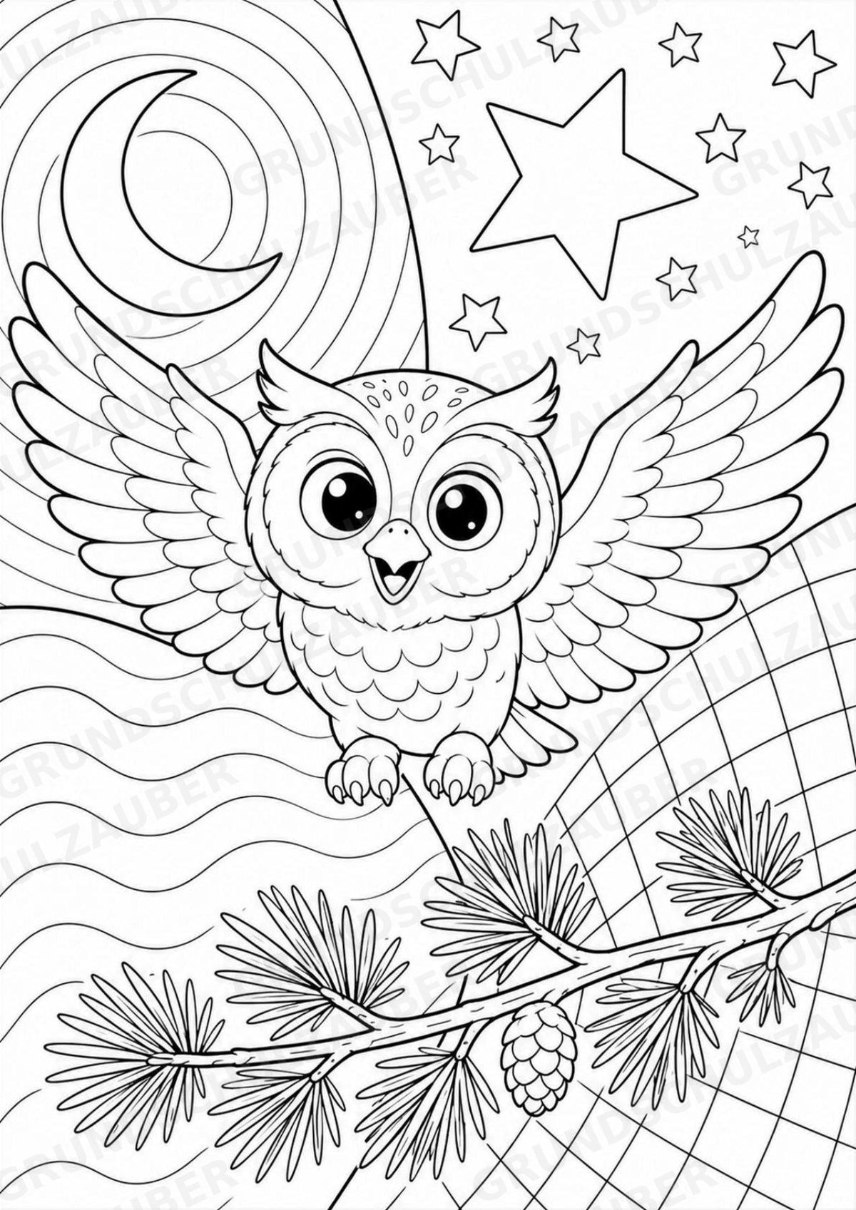 Vogel POP Art Ausmalbilder 15 Malvorlagen – Materialseite 9