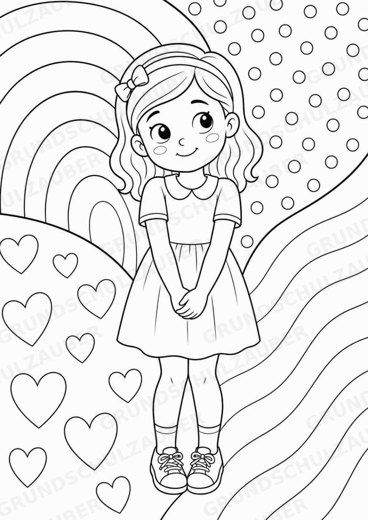 Emotionen POP Art Ausmalbilder 15 Malvorlagen – Materialseite 9