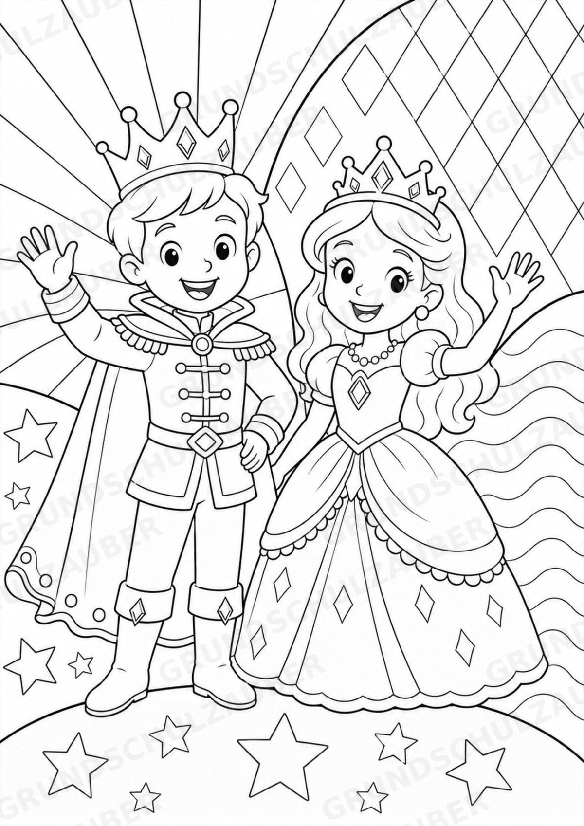 Karneval POP Art Ausmalbilder 15 Malvorlagen – Materialseite 15