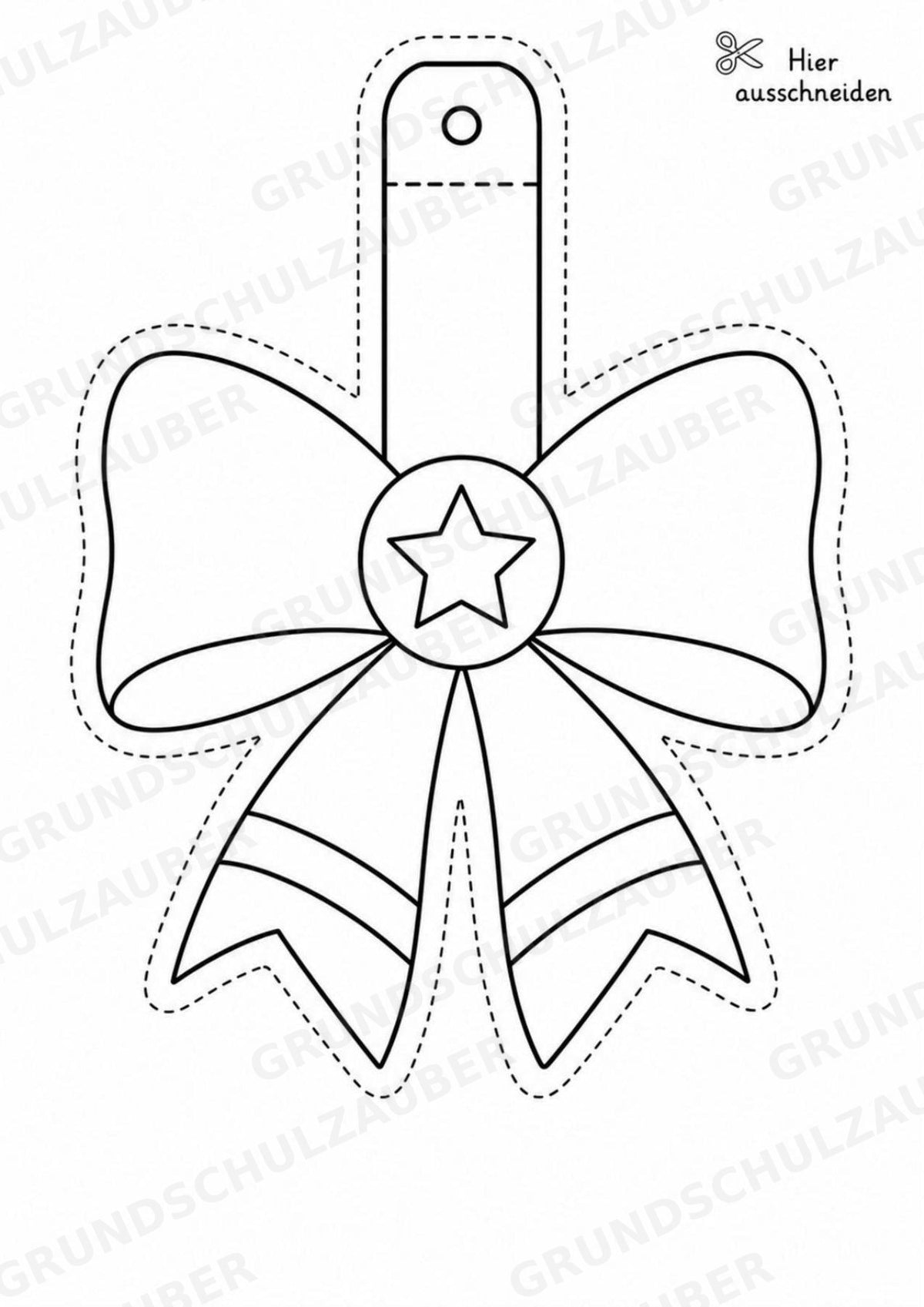 Cheerleading Girlande Fensterdeko Basteln Ausmalbild Ausschneiden 15 Vorlagen – Materialseite 4