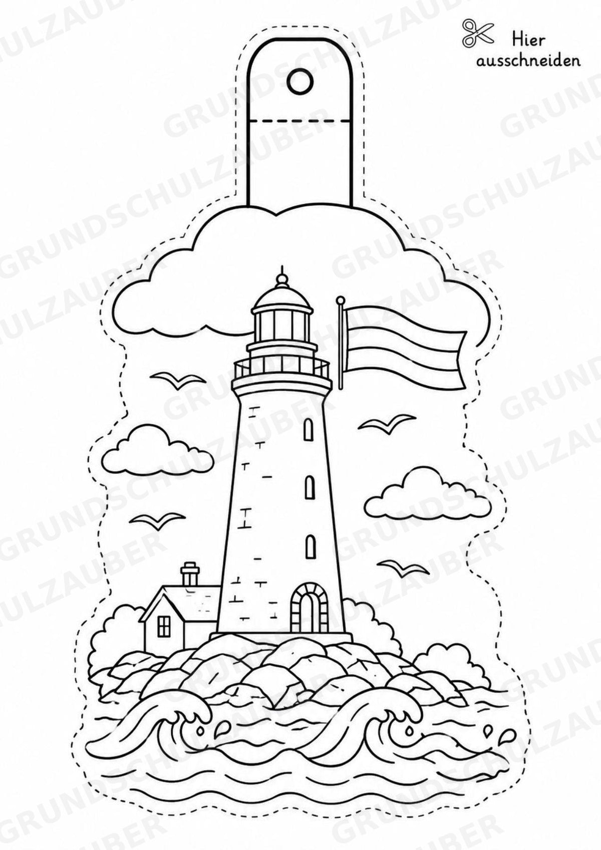Estland – Fensterdeko – Basteln – Ausmalbild – Ausschneiden – 15 Vorlagen – Materialseite 6