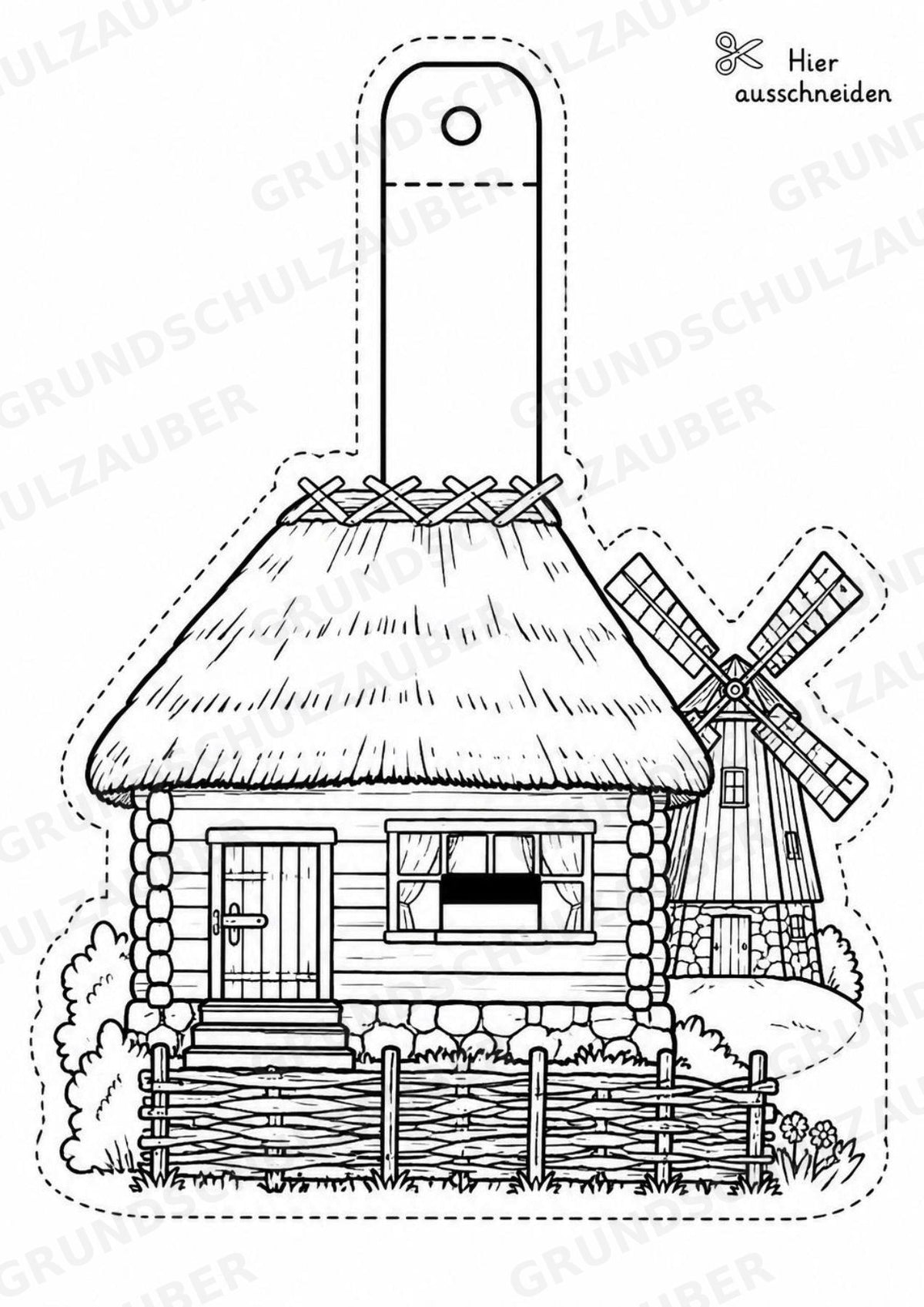 Estland – Fensterdeko – Basteln – Ausmalbild – Ausschneiden – 15 Vorlagen – Materialseite 15