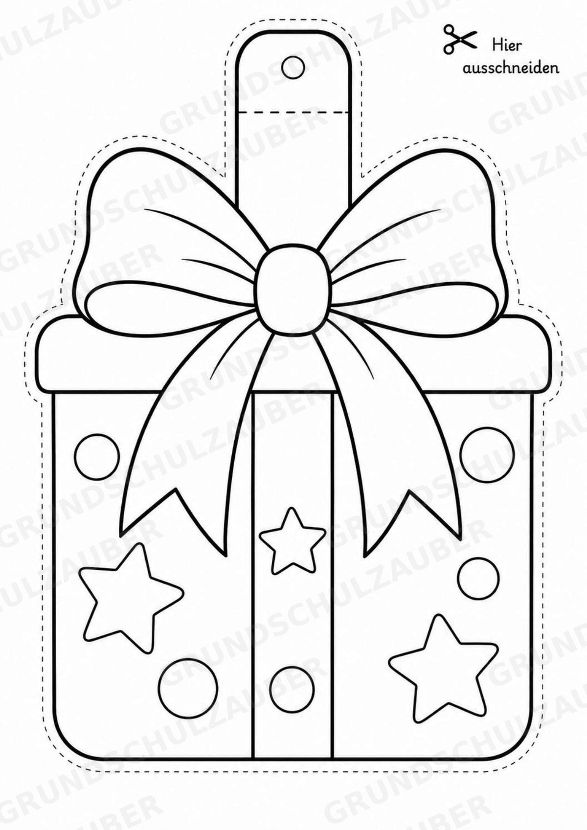 Geburtstag – Fensterdeko – Basteln – Ausmalbild – Ausschneiden – 15 Vorlagen – Materialseite 3