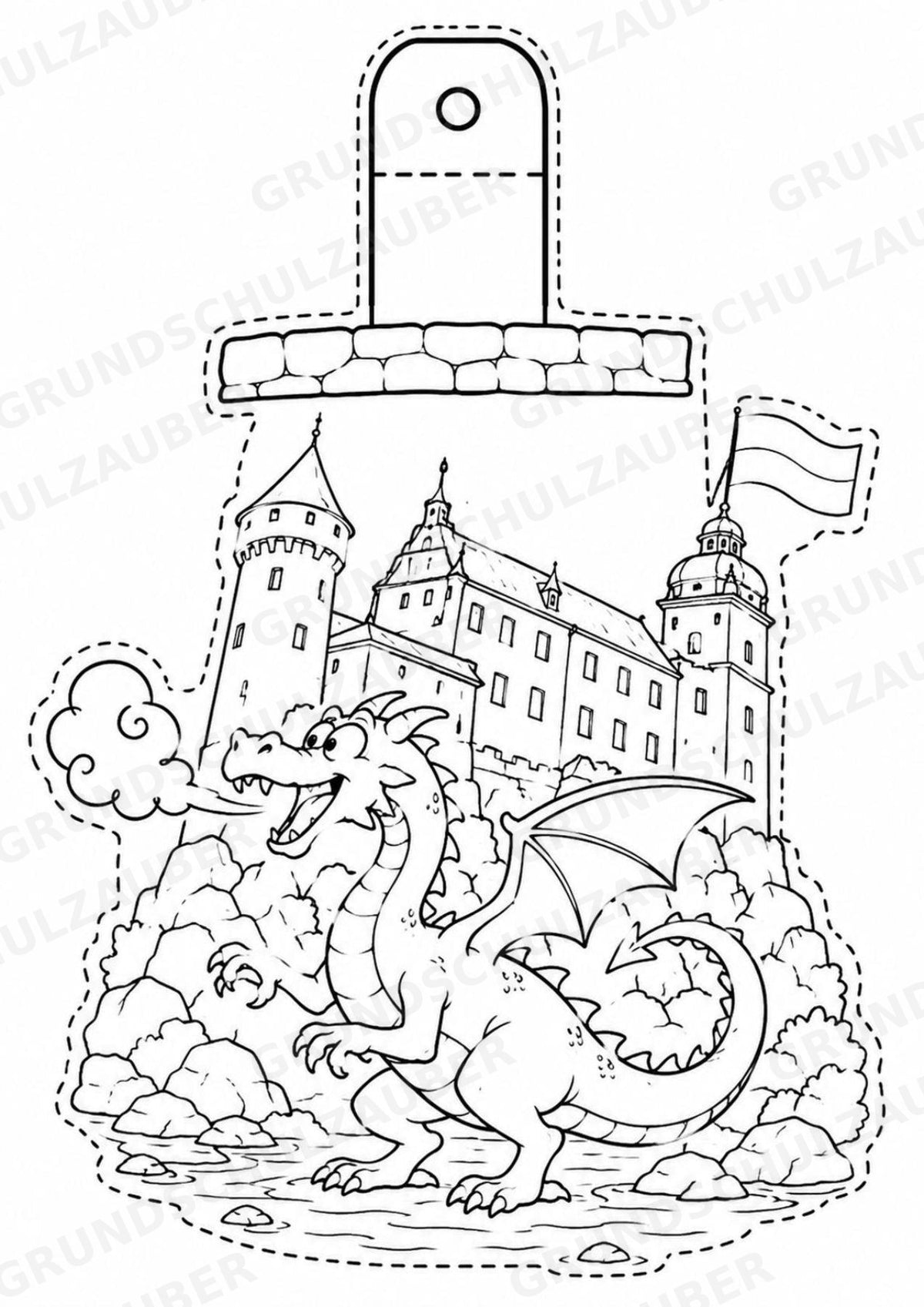 Polen – Fensterdeko – Basteln – Ausmalbild – Ausschneiden – 15 Vorlagen – Materialseite 4