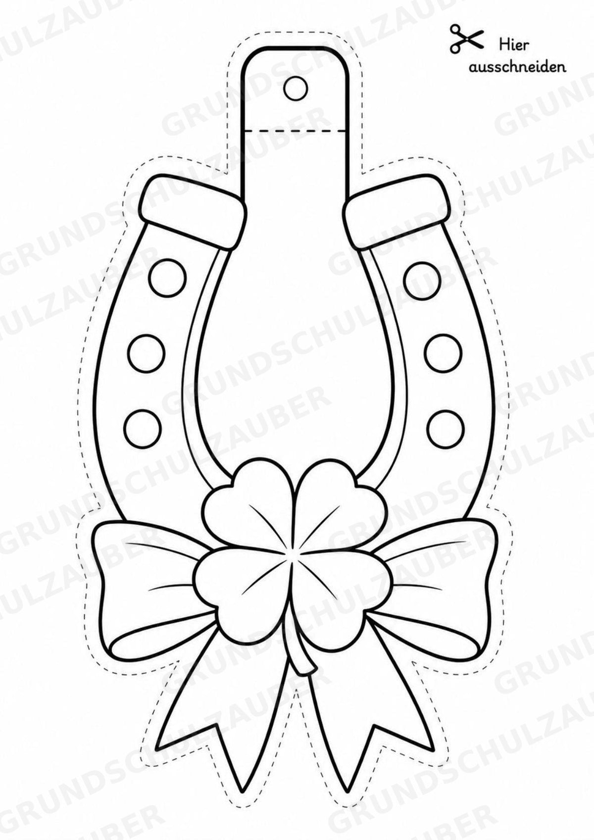 Silvester – Fensterdeko – Basteln – Ausmalbild – Ausschneiden – 15 Vorlagen – Materialseite 8