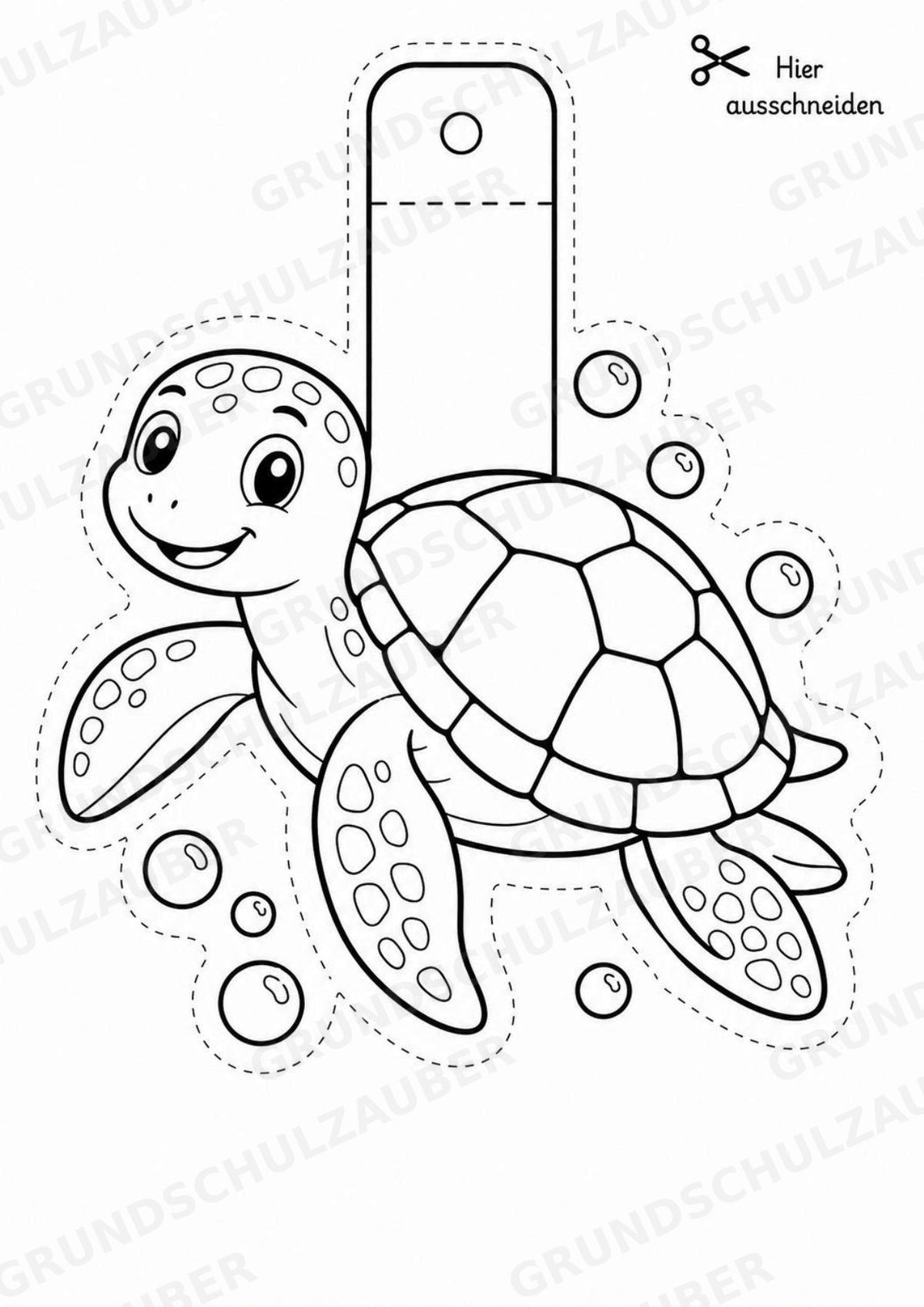 Sommer – Fensterdeko – Basteln – Ausmalbild – Ausschneiden – 15 Vorlagen – Materialseite 8