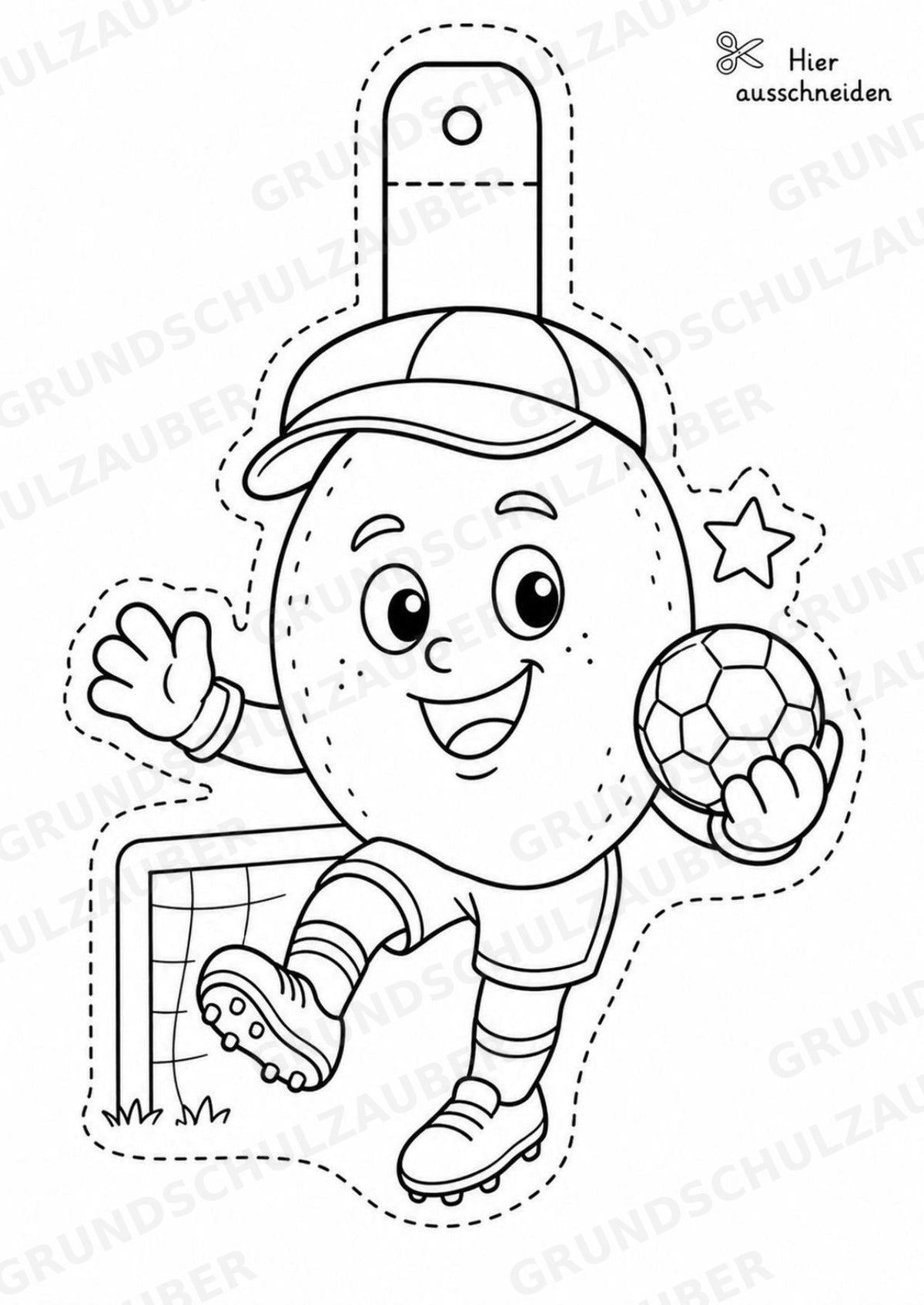 Zitrone – Fensterdeko – Basteln – Ausmalbild – Ausschneiden – 15 Vorlagen – Materialseite 12
