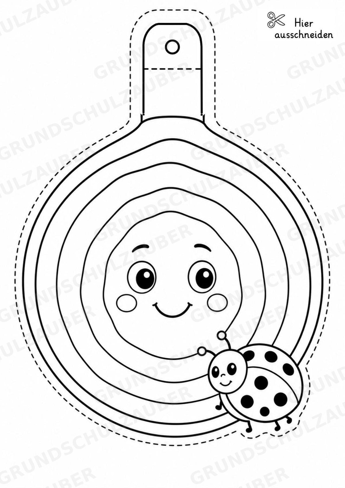Zwiebel – Fensterdeko – Basteln – Ausmalbild – Ausschneiden – 15 Vorlagen – Materialseite 10