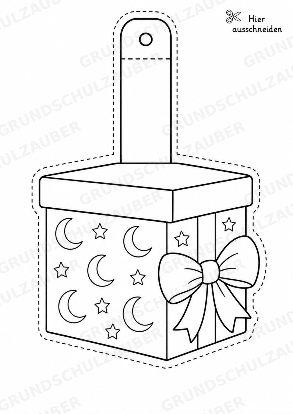 Islam – Fensterdeko – Basteln – Ausmalbild – Ausschneiden – 15 Vorlagen – Materialseite 8