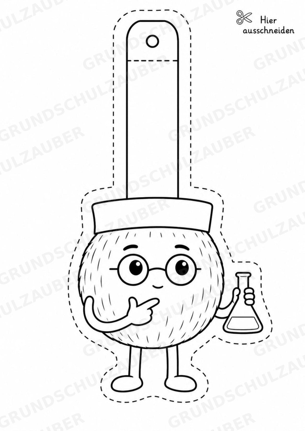 Kokosnuss – Fensterdeko – Basteln – Ausmalbild – Ausschneiden – 15 Vorlagen – Materialseite 12
