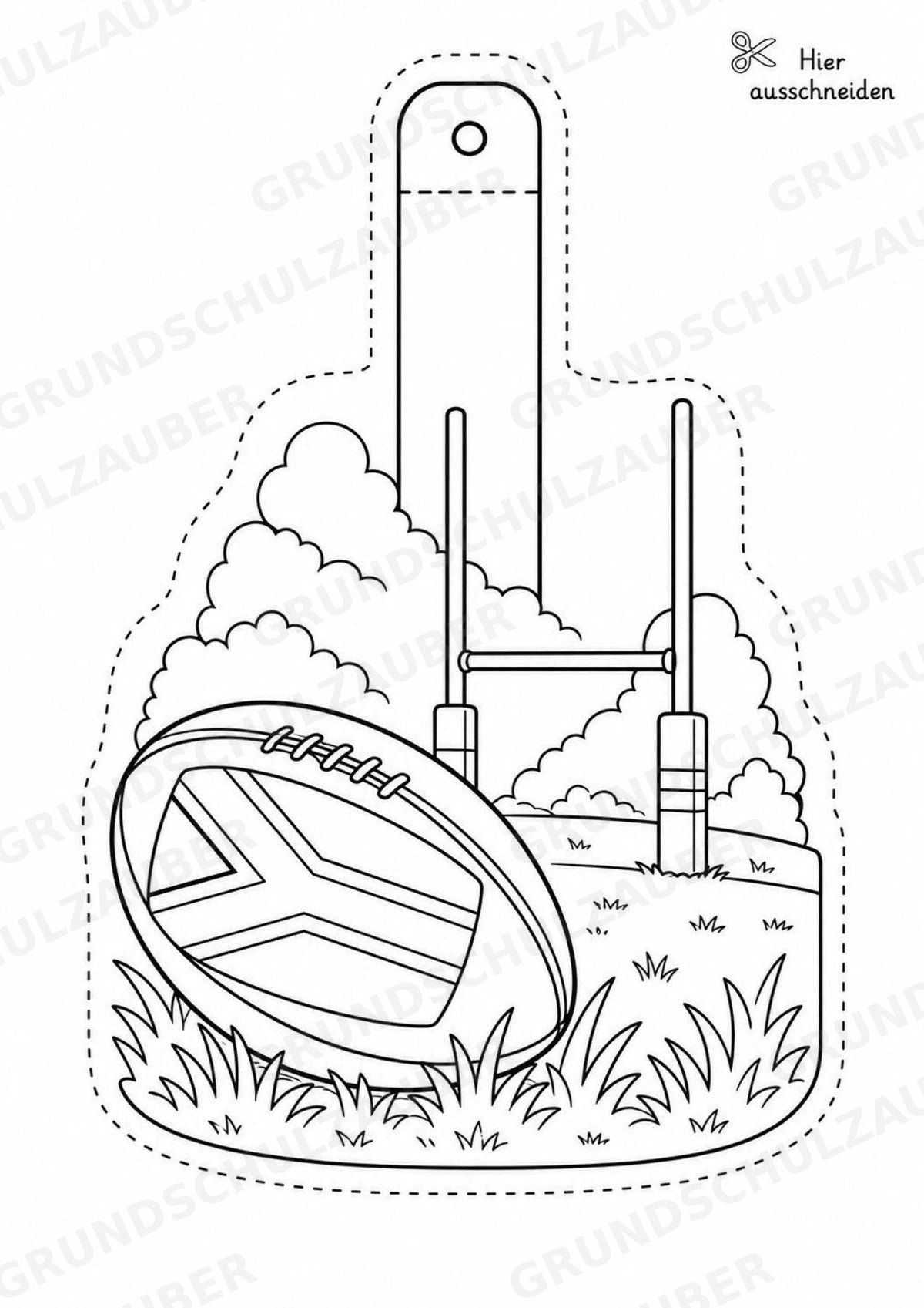 Südafrika – Fensterdeko – Basteln – Ausmalbild – Ausschneiden – 15 Vorlagen – Materialseite 13