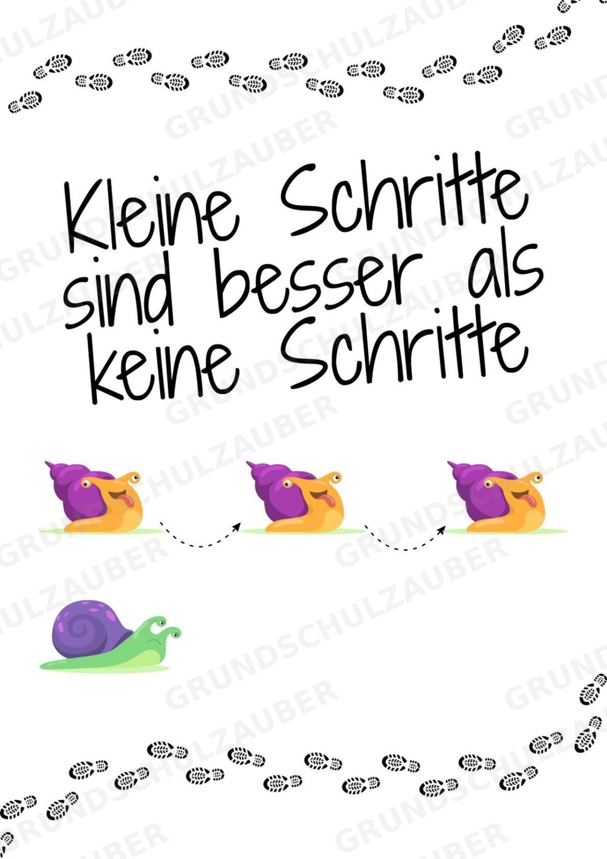 Lernen mit Mut | 10 Motivationsposter Grundschule – Lernmotivation, Ausdauer & Selbstvertrauen | Motivation – Materialseite 9