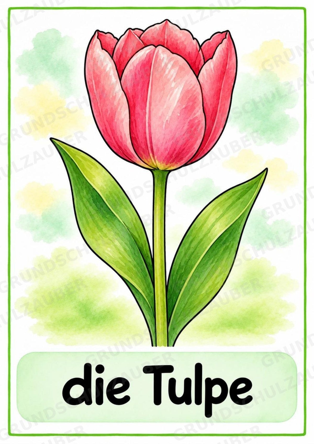 Ostern: 10 Poster & 20 Bildkarten für die Grundschule | Wortschatz mit Artikeln, Sprachförderung & DaZ – Materialseite 9