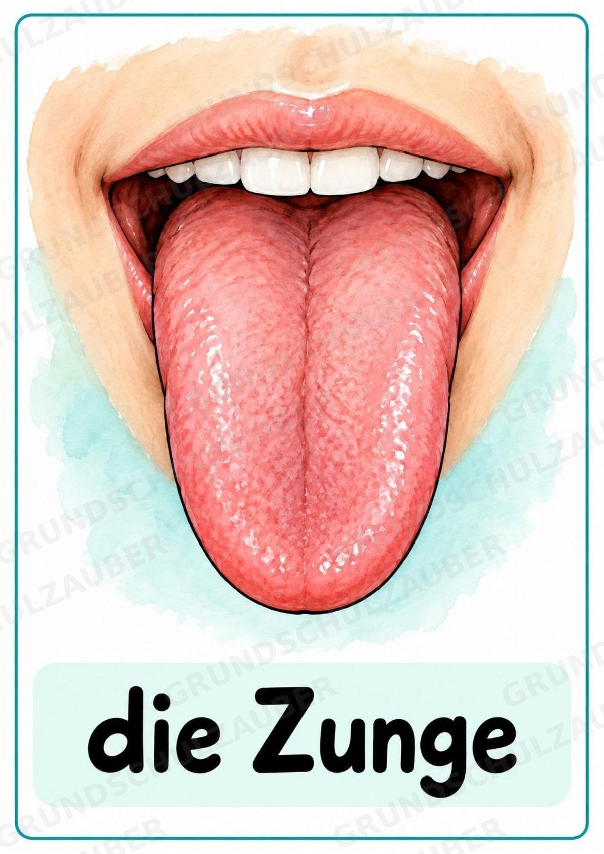 Körperteile kennenlernen – 20 Poster DIN A4 | Mein Körper, Sachunterricht Grundschule, DaZ & Sprachförderung – Materialseite 9