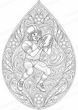American Football Mandalas Ausmalbilder – Sport – 15 Malvorlagen – Materialseite 4