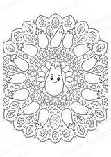 Aubergine Mandalas Ausmalbilder – Gemüse – 15 Malvorlagen – Materialseite 2