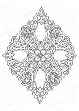 Aubergine Mandalas Ausmalbilder – Gemüse – 15 Malvorlagen – Materialseite 15