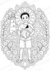 Bahamas Mandalas Ausmalbilder – Länder und Kulturen – 15 Malvorlagen – Materialseite 2