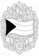 Bahamas Mandalas Ausmalbilder – Länder und Kulturen – 15 Malvorlagen – Materialseite 14