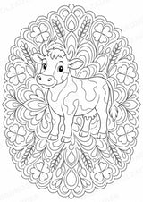Bauernhof Mandalas Ausmalbilder – Berufe – 15 Malvorlagen – Materialseite 2