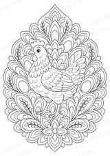 Bauernhof Mandalas Ausmalbilder – Berufe – 15 Malvorlagen – Materialseite 6
