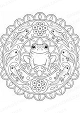 Biologie Mandalas Ausmalbilder – Bio – 15 Malvorlagen – Materialseite 12