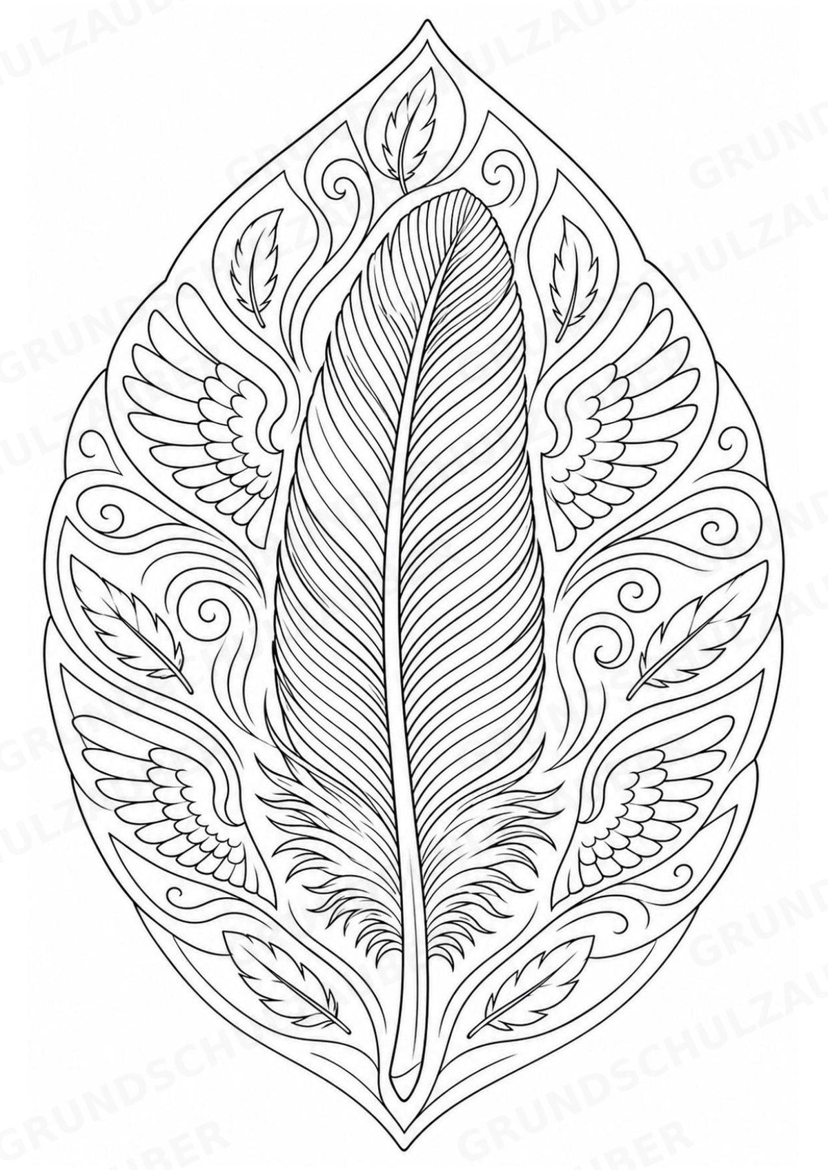 Biologie Mandalas Ausmalbilder – Bio – 15 Malvorlagen – Materialseite 13