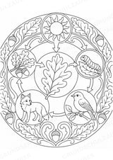 Biologie Mandalas Ausmalbilder – Bio – 15 Malvorlagen – Materialseite 15