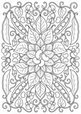 Bohnen Mandalas Ausmalbilder – Gemüse – 15 Malvorlagen – Materialseite 16