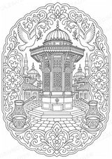 Bosnien Mandalas Ausmalbilder – Länder und Kulturen – 15 Malvorlagen – Materialseite 3