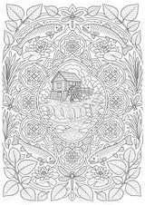 Bosnien Mandalas Ausmalbilder – Länder und Kulturen – 15 Malvorlagen – Materialseite 9