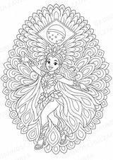 Brasilien Mandalas Ausmalbilder – Länder und Kulturen – 15 Malvorlagen – Materialseite 9