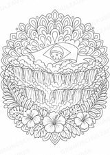 Brasilien Mandalas Ausmalbilder – Länder und Kulturen – 15 Malvorlagen – Materialseite 15