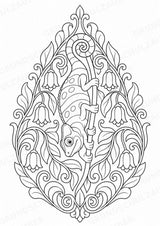 Chamäleon Mandalas Ausmalbilder – Tiere – 15 Malvorlagen – Materialseite 15