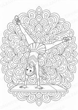 Cheerleading Mandalas Ausmalbilder – Sport – 15 Malvorlagen – Materialseite 10