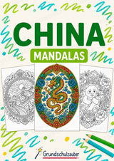 China Mandalas Ausmalbilder – Länder und Kulturen – 15 Malvorlagen – Cover