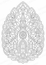 Christentum Mandalas Ausmalbilder – Religion – 15 Malvorlagen – Materialseite 4