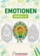 Emotionen Mandalas Ausmalbilder – Familie und Zusammenleben – 15 Malvorlagen – Cover