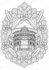 England Mandalas Ausmalbilder – Länder und Kulturen – 15 Malvorlagen – Materialseite 15