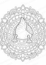 Ente Mandalas Ausmalbilder – Tiere – 15 Malvorlagen – Materialseite 9
