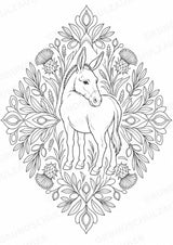 Esel Mandalas Ausmalbilder – Tiere – 15 Malvorlagen – Materialseite 11