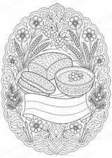 Estland Mandalas Ausmalbilder – Länder und Kulturen – 15 Malvorlagen – Materialseite 7